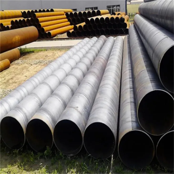 A106 süsimusta spiraalkeevitatud terastoru