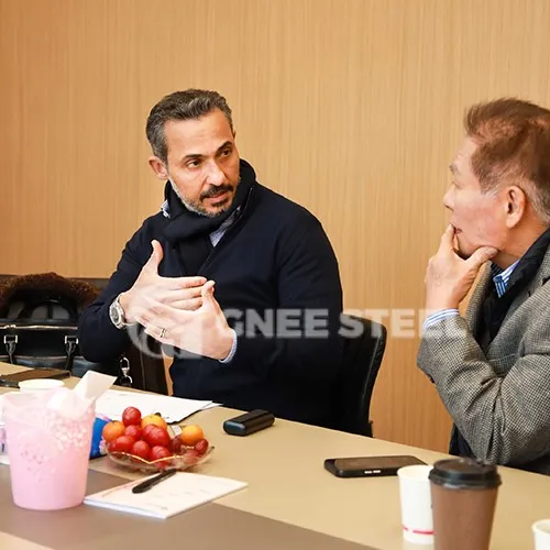 galvanized pipe customer galvanized pipe customer